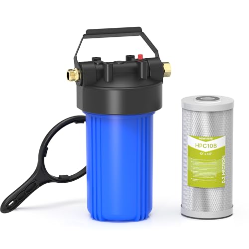 HHB10 RV Water Filter System with 0.2 Micron Composite Filter