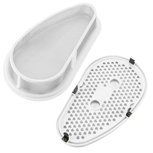 UPGRADED 8531964 W10828351 Dryer Lint Trap Filter & Cover with Stainless Steel Mesh Screen Compatible with Whirlpool Kenmore Dryer