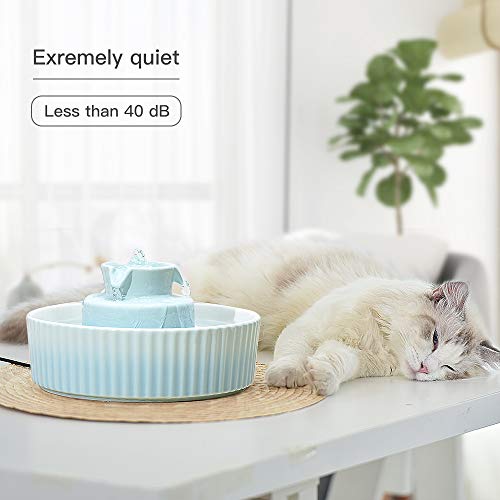 360 Ceramic Pet Fountain (70 Fl Oz)