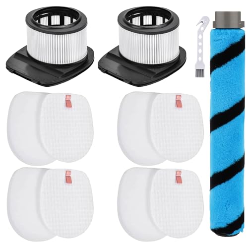 IZ462H Brush Filter Replacement for Shark IZ462H IZ483H IZ482H (12 Count)