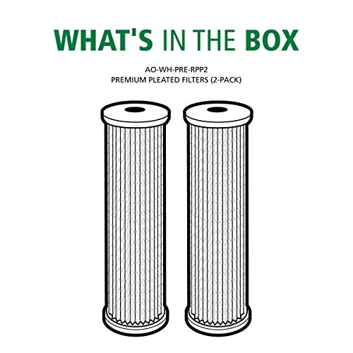 2.5"x10" 40 Micron Universal Sediment Filter (2 Count)