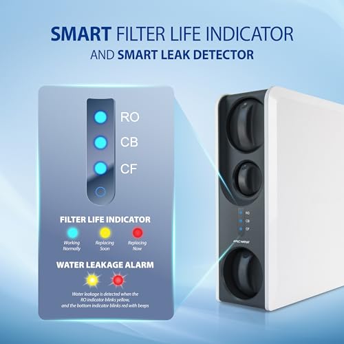 ROTL-600-PH Tankless Reverse Osmosis System, 3-Stage, Alkaline