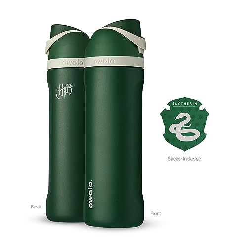 Harry Potter FreeSip Stainless Steel Water Bottle 24 oz Slytherin