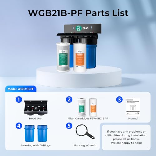 PFAS Whole House Water Filter System