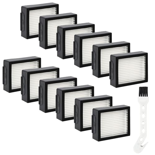 High Efficicency Filters Replacement for iRobot Roomba E (9 Count)