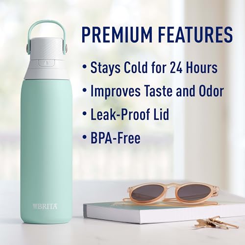 Stainless Steel Premium Filtering Water Bottle