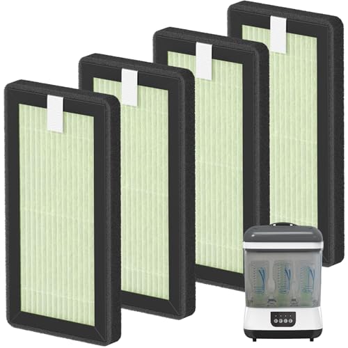 4 Pack HEPA Replacement Filter Compatible with Dr. Brown's All (4 Count)