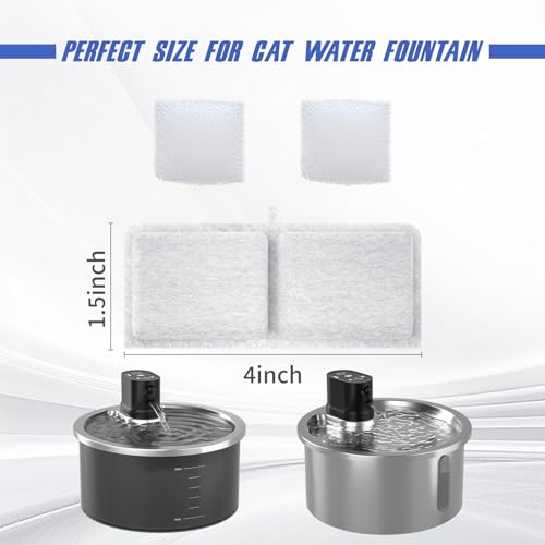 Stainless Steel Cat Water Fountain Filter