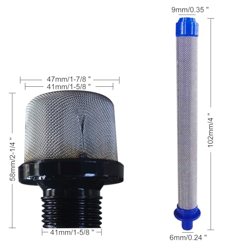 Replacement Airless Paint Sprayer Filter Kit