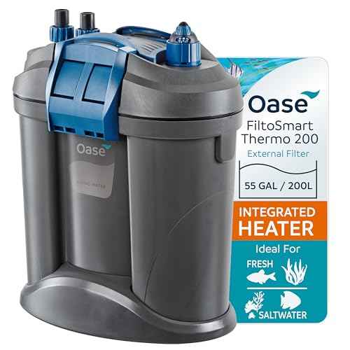 FiltoSmart Thermo 200 Canister Filter for Aquariums