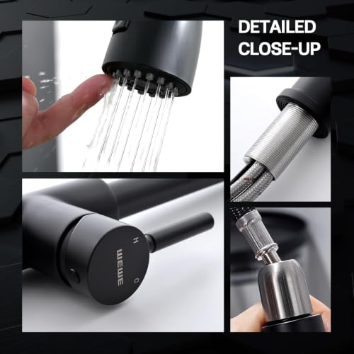 Pull Down Kitchen Faucet