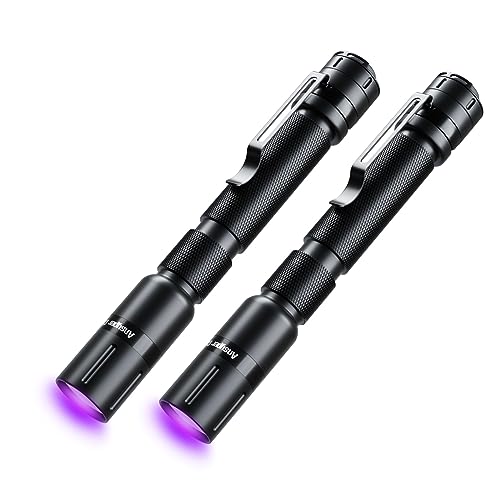 UV Flashlight 2 Pack Ultraviolet (2 Count)