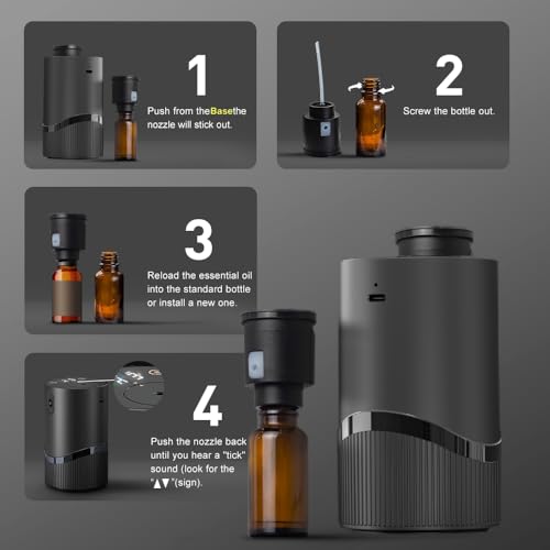 Waterless Essential Oil Diffuser