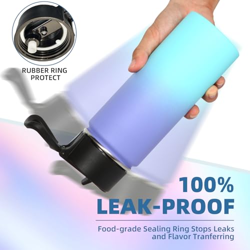 16 OZ Kids Water Bottle Bulk 2 Pack (2 Count)