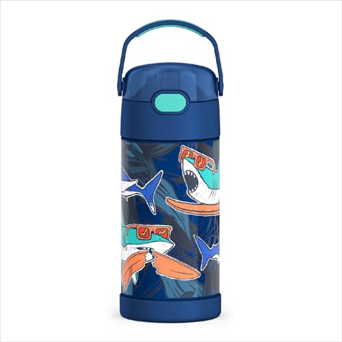 FUNTAINER Water Bottle with Straw