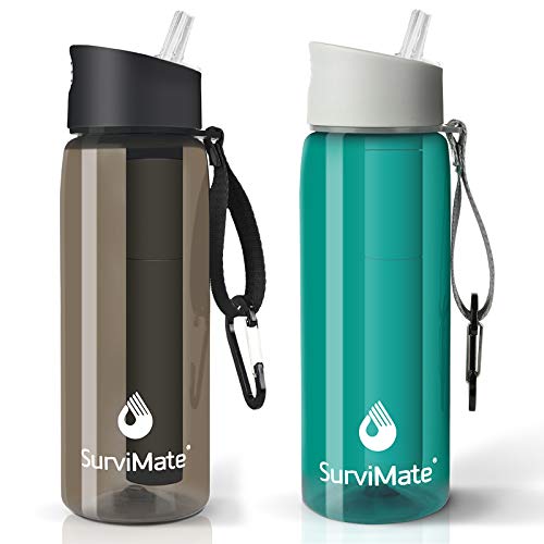 Purified Water Bottle for Camping