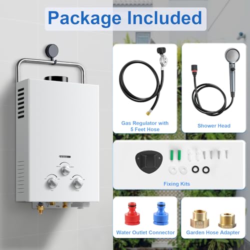 Outdoor Propane Tankless Water Heater
