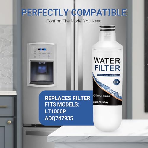 FML-5 GF-1000P WD-F46 RWF4700AC Water filter for LG Replacement