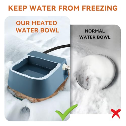 Automatic Water Dispenser for Dogs with Heater