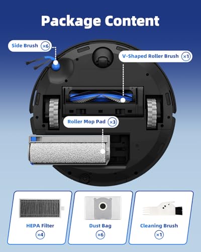 T80 Omni Replacement Parts Compatible with ECOVACS DEEBOT T80 Omni