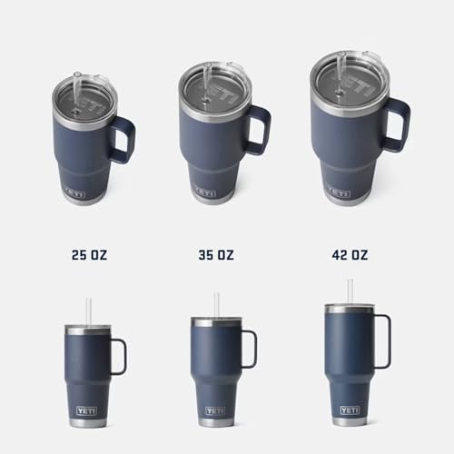 Rambler 42 oz Tumbler with Handle and Straw Lid