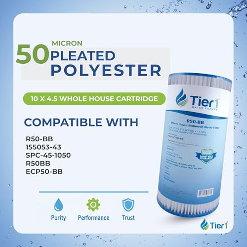 50 Micron 4.5" × 10" Sediment Pre (2 Count)