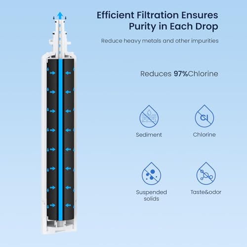 RPWFE RPWF Refrigerator Water Filter (4 Count)
