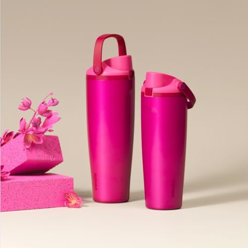 FreeSip Sway Stainless Steel Water Bottle 30 oz Read My Lips