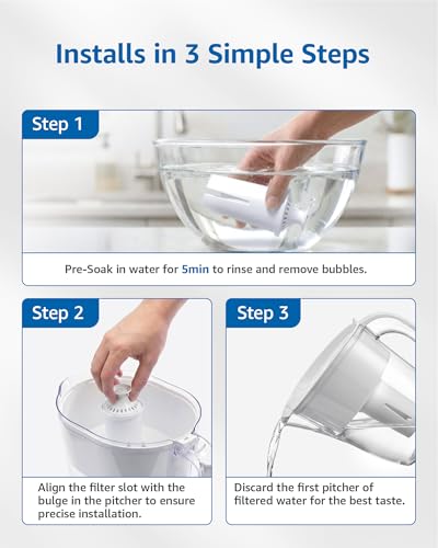 Water Filter Replacement for Brita® Classic 35557 (3 Count)