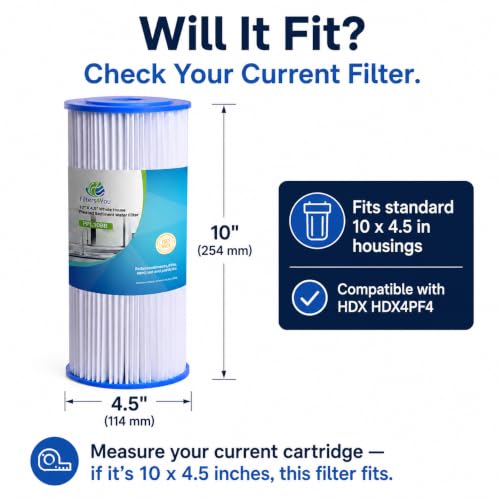 Pleated Sediment Filters for HDX4PF4 (2 Count)