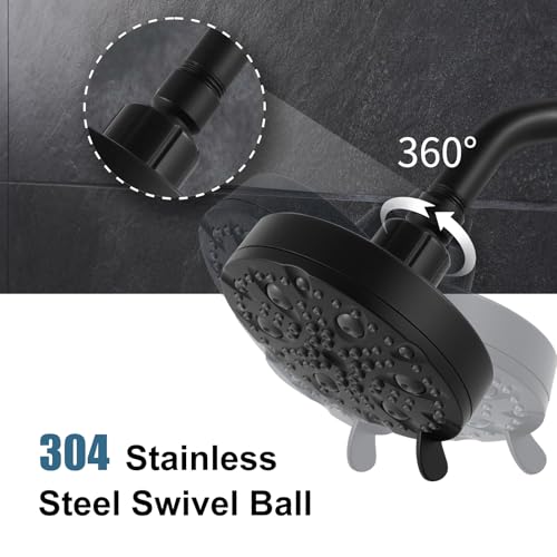 Shower Head High Pressure Shower Head with Pause Mode