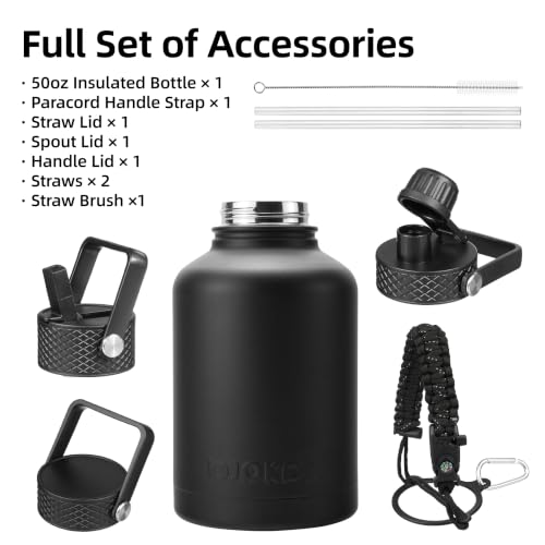 50oz Large Insulated Water Bottle