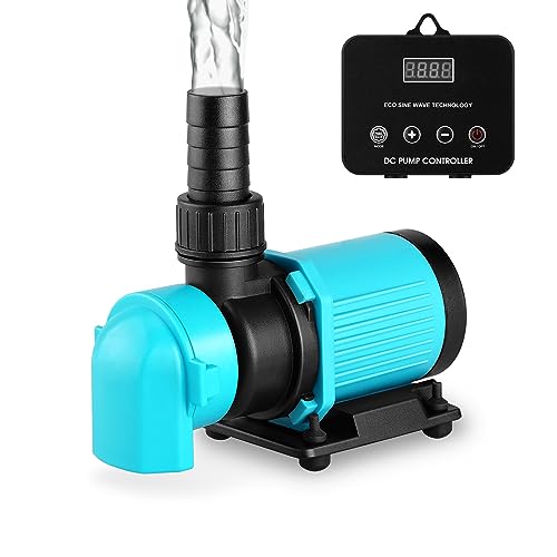 660GPH Aquarium Return pump with LCD display controller
