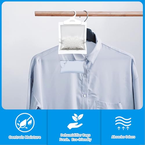12 Pack Moisture Absorber Hanging Bags