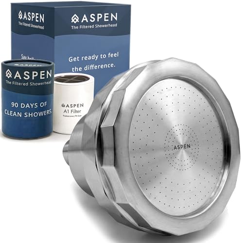 Aspen Filtered Shower Head for Healthy Hair & Skin
