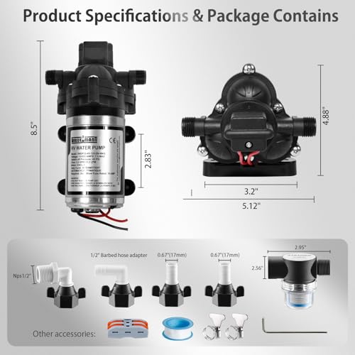 RV Water Pump 12V DC 2088