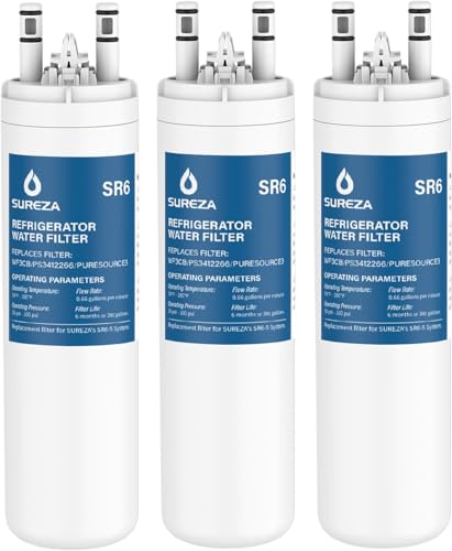 Replacement for WF3CB PureSource 3 Refrigerator Water Filter (3 Count)