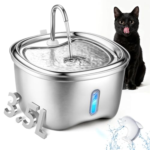Cat Water Fountain Stainless Steel