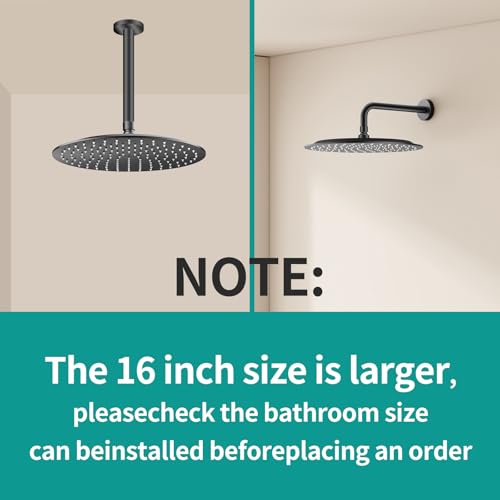 All Metal Rain Shower Head