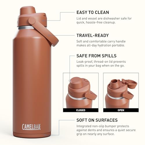 Thrive Chug Stainless Steel Water Bottle 40oz