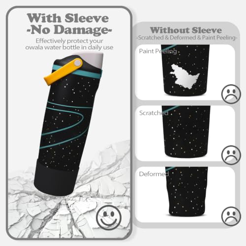 Silicone Boot for Owala 30oz & 40oz FreeSip Sway Bottles & Tumblers