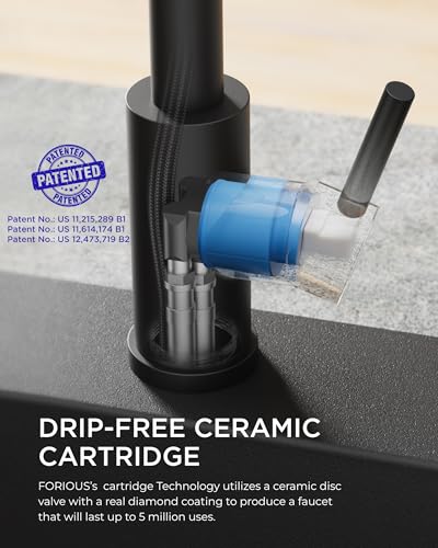 Black Kitchen Sink Faucet