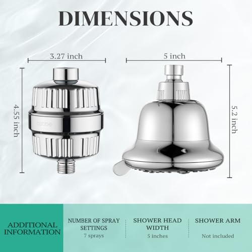 Luxury Filtered Shower Head