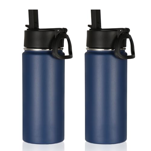 16 OZ Kids Water Bottle Bulk 2 Pack (2 Count)