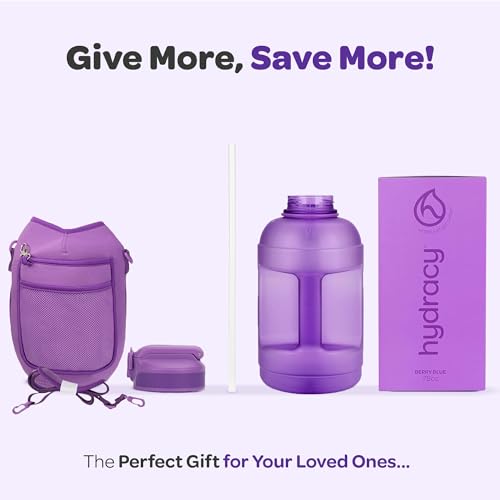 Motivational Water Bottle with Time Marker and Straw Lid 78 oz
