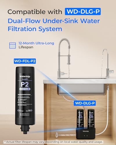 FDL P2 Replacement Water Filter for Waterdrop DLG