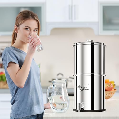 Stainless Steel 2.25 Gallon Water Filter (3 Count)