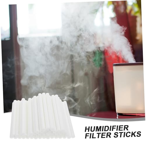 50pcs Filter Cotton Core for Humidifier Essential Oil Car Diffuser Replacement Absorbent Cotton Fragrance Volatile Sticks
