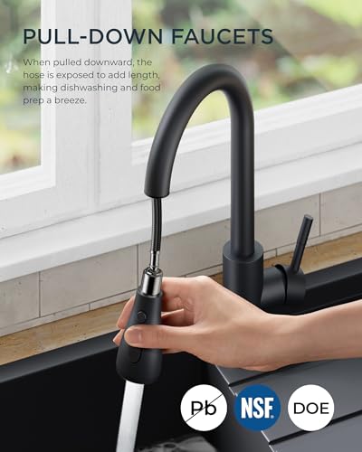 Touchless Kitchen Faucet with Pull Down Sprayer