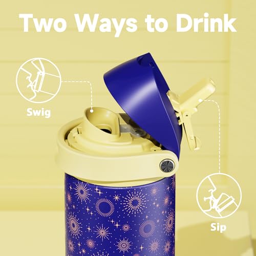 24 oz Insulated Water Bottle for Men